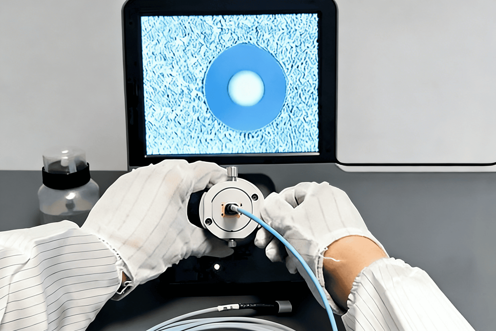 MPO End Face Inspection